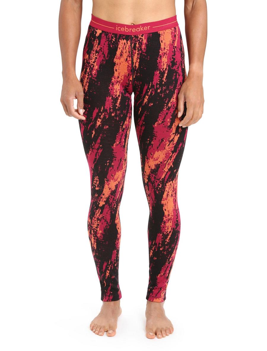 Base Layers Icebreaker Merino 250 Vertex Leggings Sedimentary Femme Rose | FR 1844XYUF